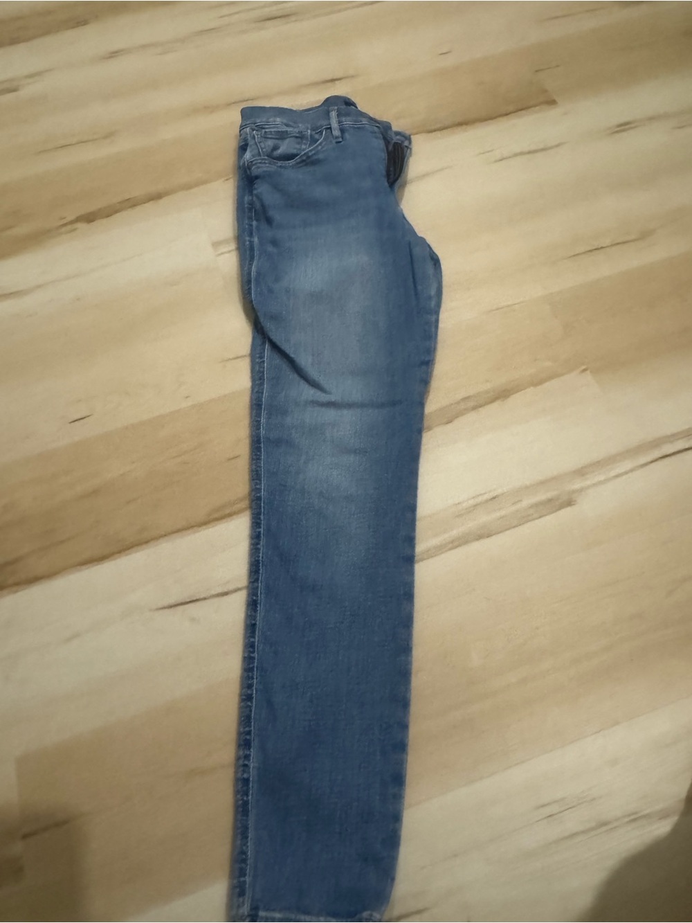 Express Womens Skinny Blue Jeans